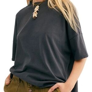 We The Free/Free People Fearless Mock Neck tee